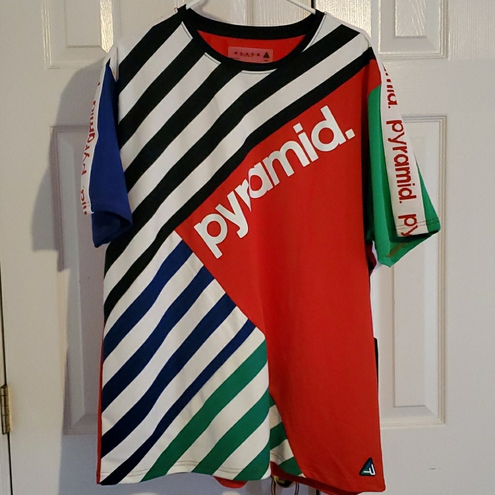 Mens Black Pyramid Shirt